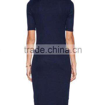 2015 Summer Short Sleeve Ladies Western Dress Designs, Dangri Dress Women SYA15111 photo-4