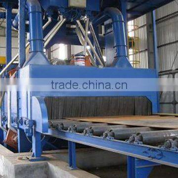 Steel plate shot peening machines