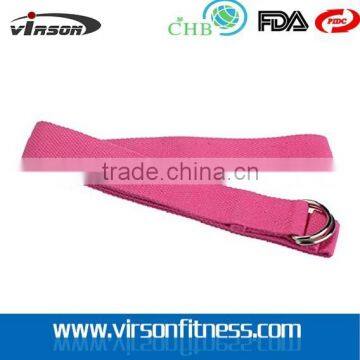 D-Ring Belt Waist Leg Fitness 180CM Adjustable Yoga Stretch Strap photo-4