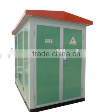 Outdoor prefabricated transformer substation