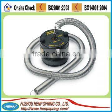 vibration generator with spring