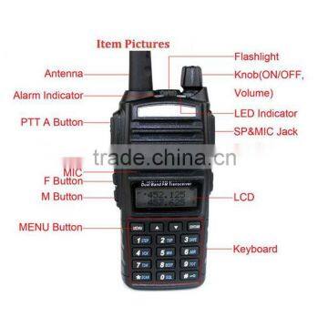 BAOFENG 8 Watt Cheap Vhf Uhf Two Way Radio 2 Way Radio Baofeng UV-82 photo-2