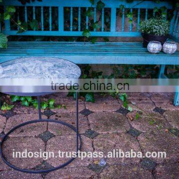 Gemstone table, Crystal table, gemstone side table