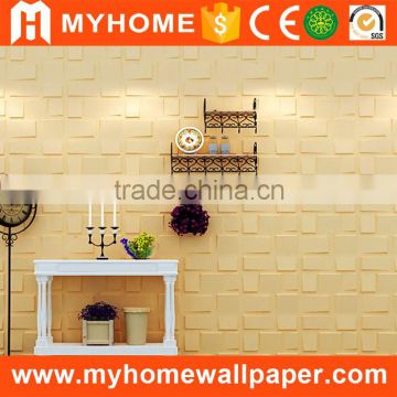 Bamboo material decor 3D embossed background pannel board