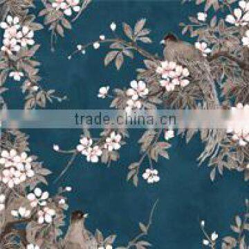 good quality MyHOME eco-friendly wallpaper good price flower paper wallpaper