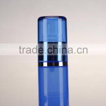 Round airless cosmetic pump bottles for personal care