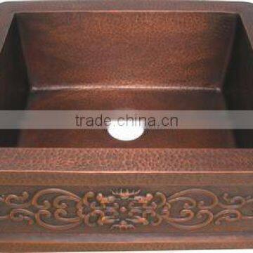copper kitchen farmhouse sink