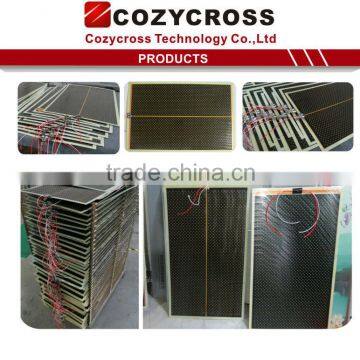 HOT 3rd largest manufacture for IR carbon crystal fiber heating panels