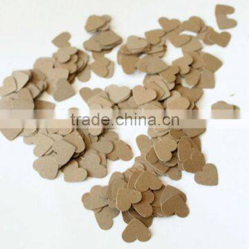 2014 NEW design Hearts shape gold wedding paper confetti