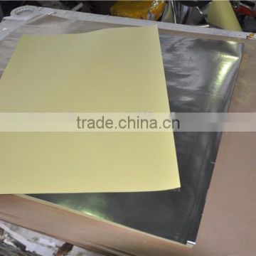 Rubber glue self adhesive aluminum foil sheet