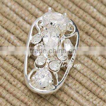 2015 new fashion super shiny zircon nail art