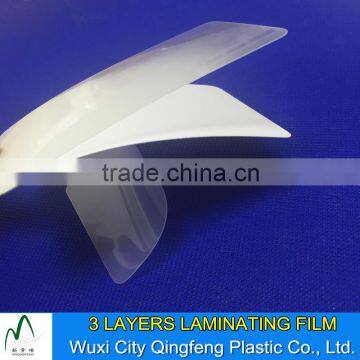 Hot Laminating Pouch Film 5mil 10mil White Paper 3 Layers Factory Sheets Of Laminate