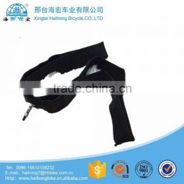 bicycle inner tube/BLACK and white/ natural rubber and butyl