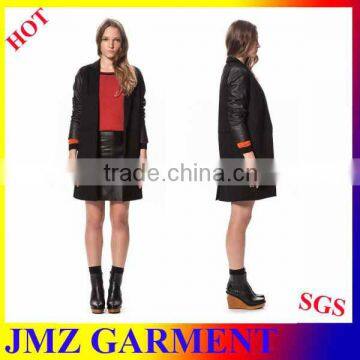 leather jacket women,varisity jacket with leather sleeves,fashion suit jacket for girls