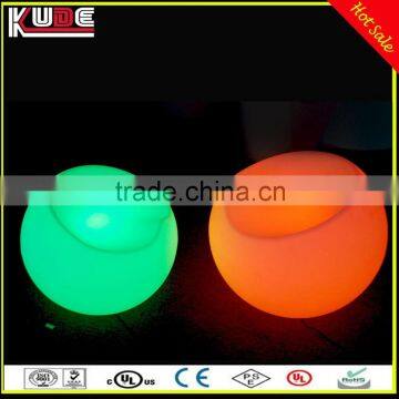 RGB Color Changing Hotel Party and Home Used LED Stool, Funny Apple Shaped Stool