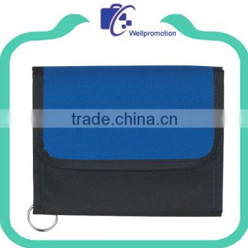 Polyester customized foldable key card holders wallet