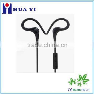 2015 fashionable earhook sport bluetooth headset with mp3 player wholesales