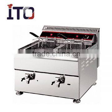 CH-780 Commercial Gas Fryer 2 Tank 2 Basket