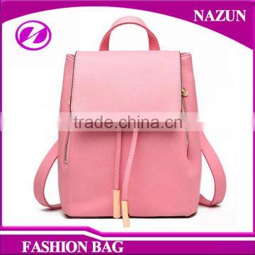 fashion bucket design promotion price custom women drawstring backpack