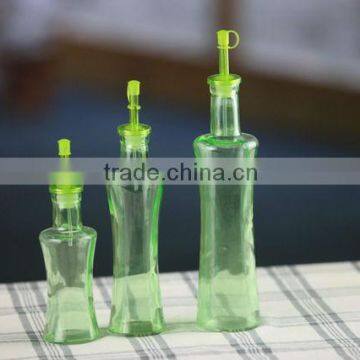 glass oil bottle