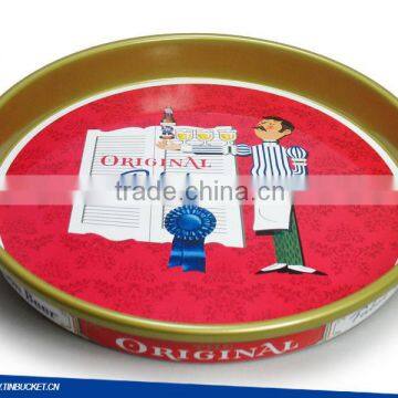 round plateau plateau de service trays