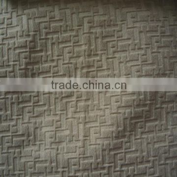 White Embossed Fabric for Car Seat Covers