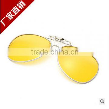 High Quality Polarized Clips On Sunglasses UV400 night vision driving glasses