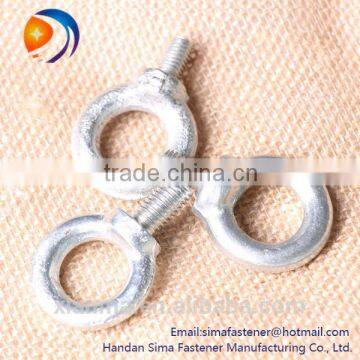 China Manufacturer Hardware Rigging DIN580 standard fastening forged screw eye bolt and nut