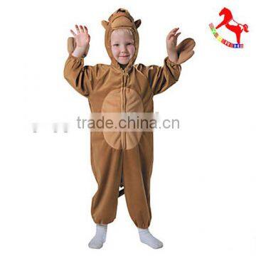 Kid cosplay toy lifelike plush monkey with tail costume