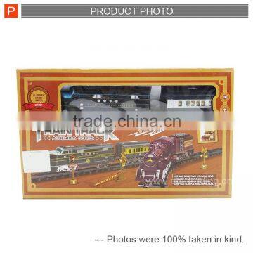 Battery Operated Railway Train Track Set With Sound &light photo-6