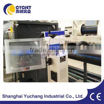 Fiber Laser Printer in Vietnam Plastic Pipe Factory photo-2