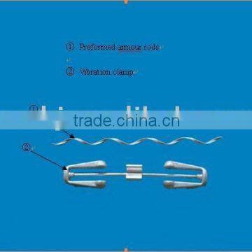 Tuning Fork Vibration Damper for overhead line fitting