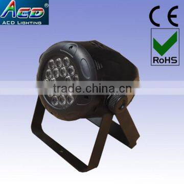 Free shipping 100% quality warranty mini 18*3w RGB led stage par cans