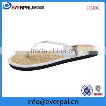 Woven straw flip flops,bamboo straw flip flops,fathion straw flip flops