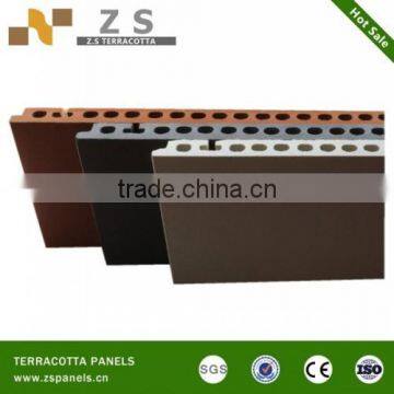 Eco-friendly Construction Material, Terracotta Panel , Terracotta Curtain Wall Panel Facade Wall System photo-4