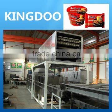 Automatic instant cup noodle production line