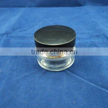 skin care cream glass jar