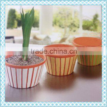 hot selling terracotta flower pot decorations for easter day