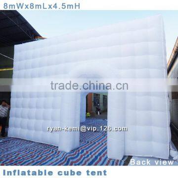 8x8x4.5mH Inflatable Cube Tent Cubic Tent Giant Inflatable Tents Advertising Inflatable Tent Outdoor Inflatable Party Tent photo-5