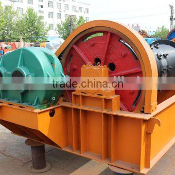 Electronic control slow speed winch for construction and installation