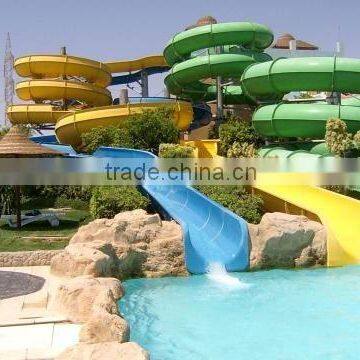 spiral water slide