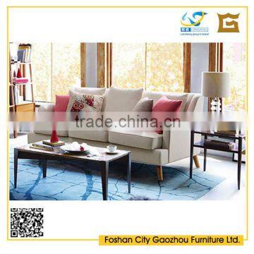 Fabric Soft Sofa Wood Frame Comfortable Living Room Furniture