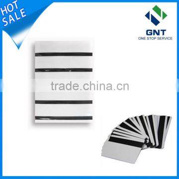 5 lines hico magnetic stripe coated overlay film for id card