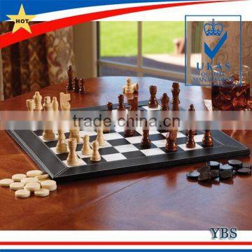 board game with both backgammon and chess