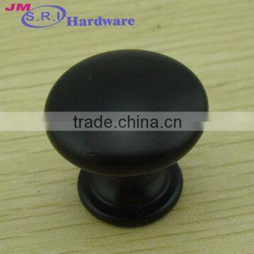 Popular classical black color zinc alloy mini drawer knobs