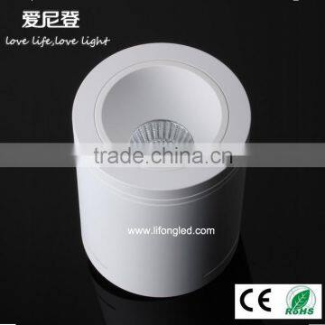 High quality 720lm 9W LED COB LED Surface Mounted Downlight 2.5 inch led cob