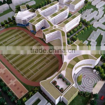 school master plan design building model making