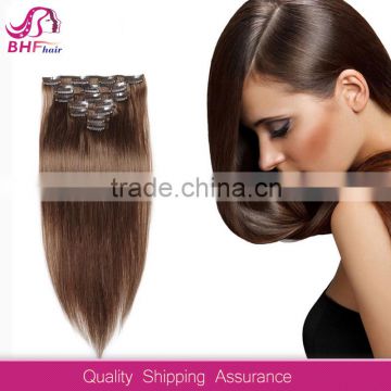 Virgin Indian Remy Human Long Thick Best Real Cheap Remy Hair Clip In Extensions