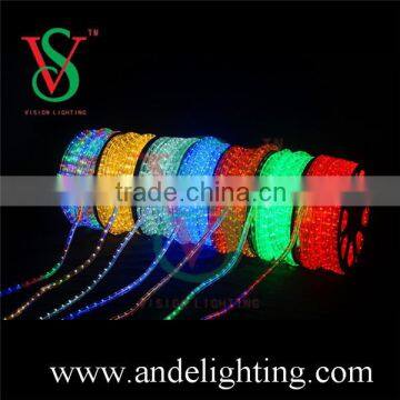 High Quality 2 Wires Waterproof IP44 Christmas Decorative Led Rope Light photo-3
