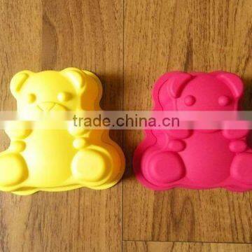 Cute bear baking mould